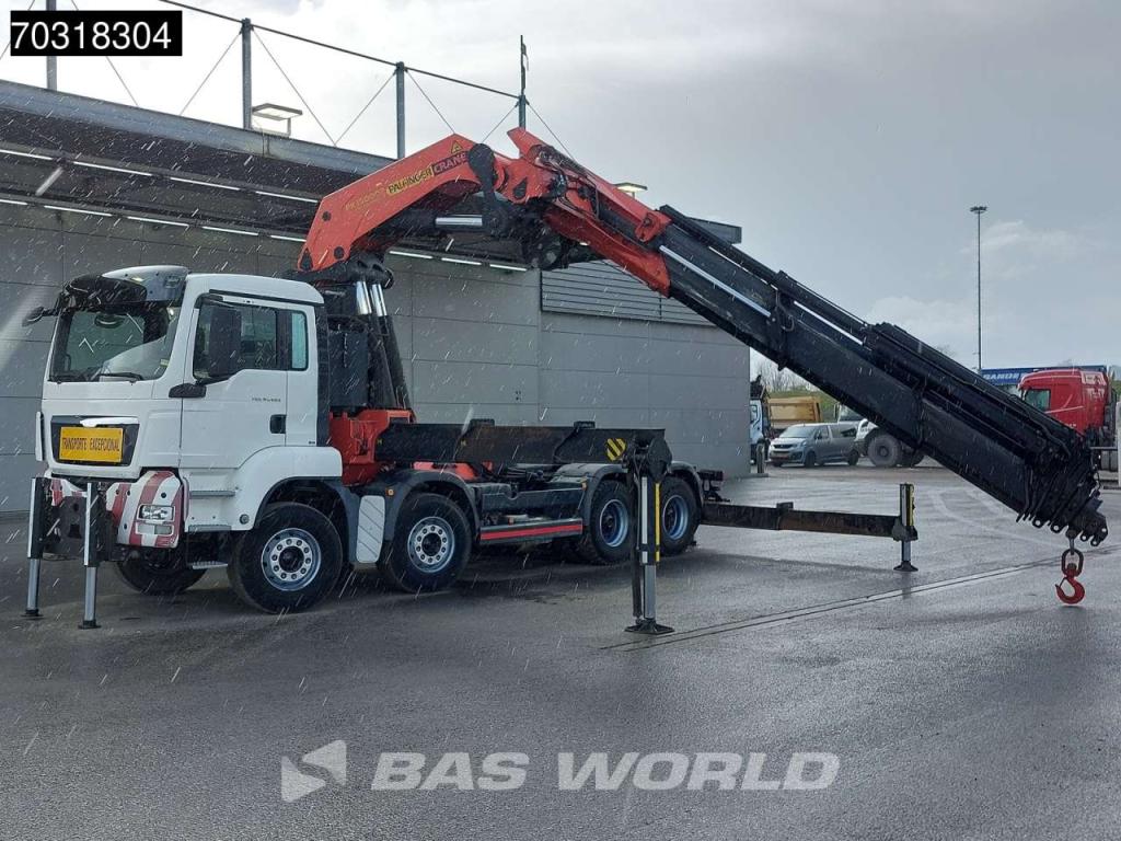 Man TGS 41.480 TGS 8X4 Tractorhead Palfinger PK150002 Crane Kran Winch 11 extensions 5th wheel Photo 8