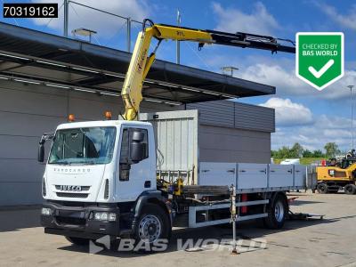 Iveco Eurocargo 180E250 4X2 HYVA V911 3S Kran Crane Remote control Manual Euro 5 sold by BAS World B.V.