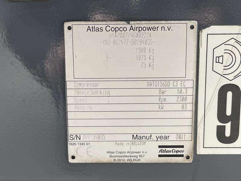 Atlas Copco XATS 156 DD - N Photo 5