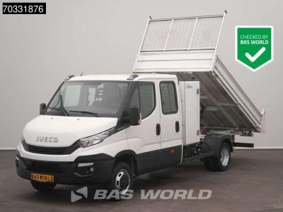 Iveco Daily 35C14 Kipper Dubbele Cabine Dubbellucht 3,5t Trekhaak Airco Cruise Kist Euro6 Benne Kieper A/ sold by BAS World B.V.