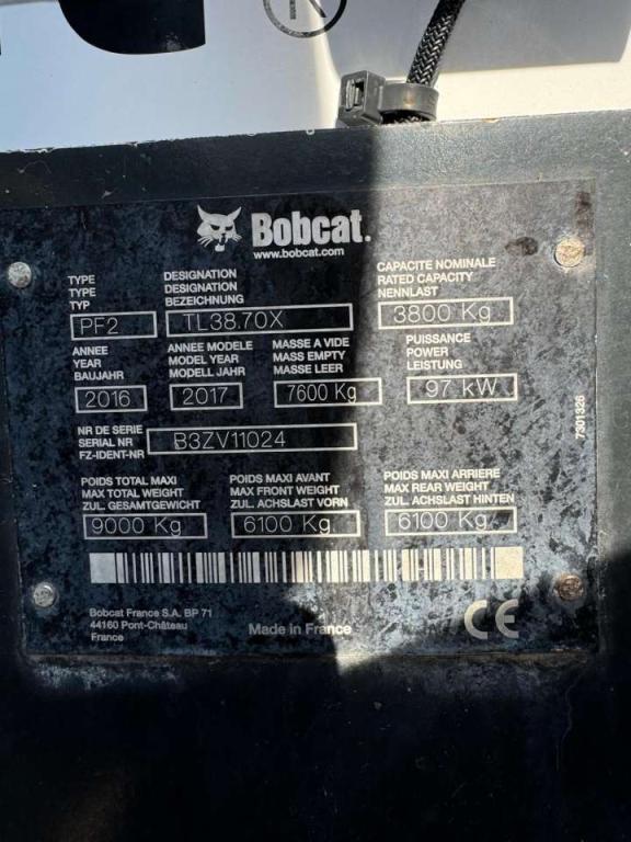 Bobcat TL38.70HF Photo 8
