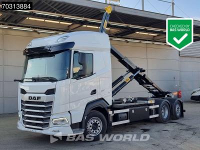 Daf XF 480 6X2 NEW HYVA 26-60S Lift+Steering axle Standklima ACC Euro 6 sold by BAS World B.V.