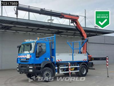 Iveco Stralis 310 4X2 Palfinger PK 20002 Kran Crane Steelsuspension Manual Euro 5 sold by BAS World B.V.