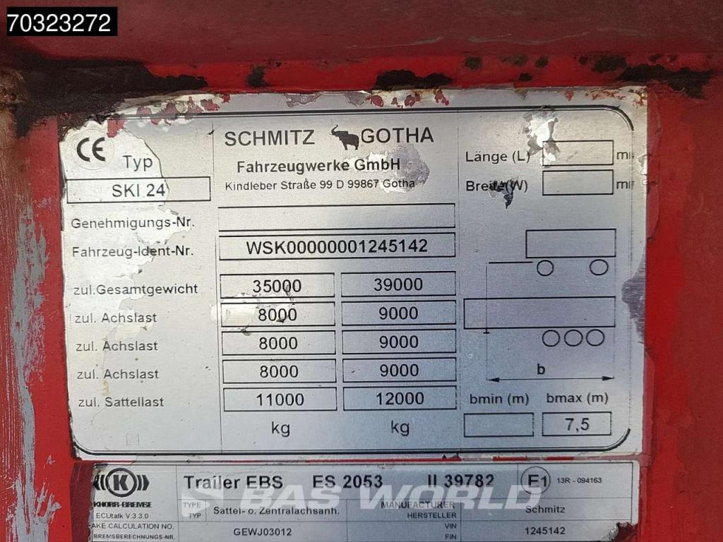 Schmitz SKI 24 3 axles Lift Axle Photo 29