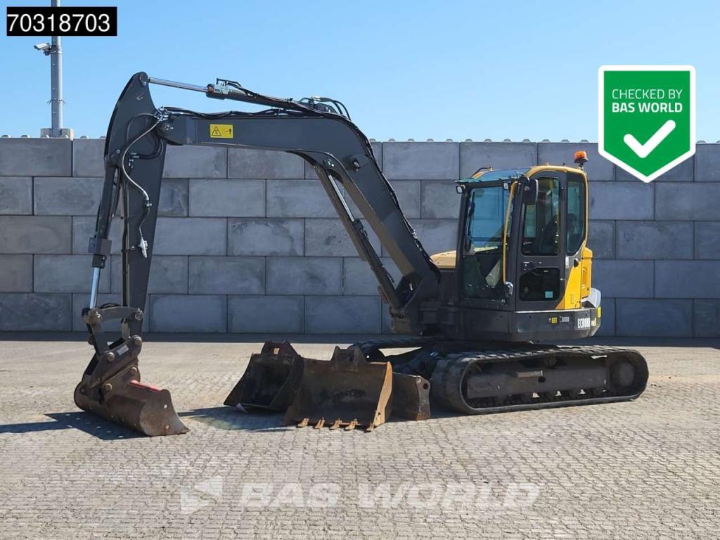 Volvo ECR88 D A/C - 3 Buckets Photo 1