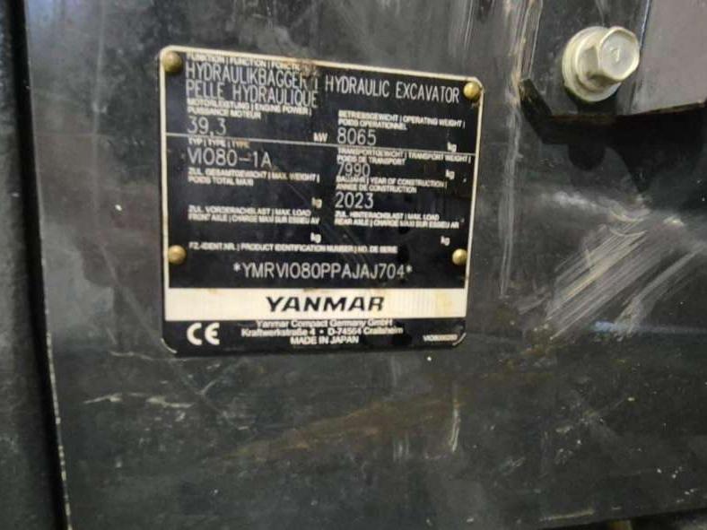 Yanmar Vio80 Photo 6