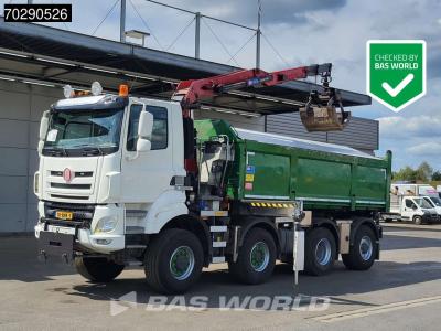 Tatra Tatra Phoenix 8P6R43/Phoenix 8X8 NL-Truck HMF 1943Z Crane 17m3 HSW Big-Axle Steering-Axle 8x8 Autom sold by BAS World B.V.