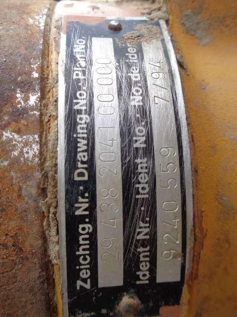 Lifting piston for Liebherr PR 732 Photo 2