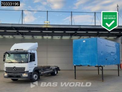 Mercedes-Benz Atego 1218 4X2 12tonner LOW Mileage! BDF + box Cruise control Automatic Euro 6 sold by BAS World B.V.