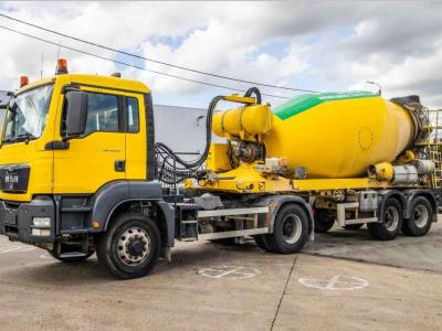 Man TGS 18.360 BLS-4X4H+MIXER 10 m3 sold by Braem NV