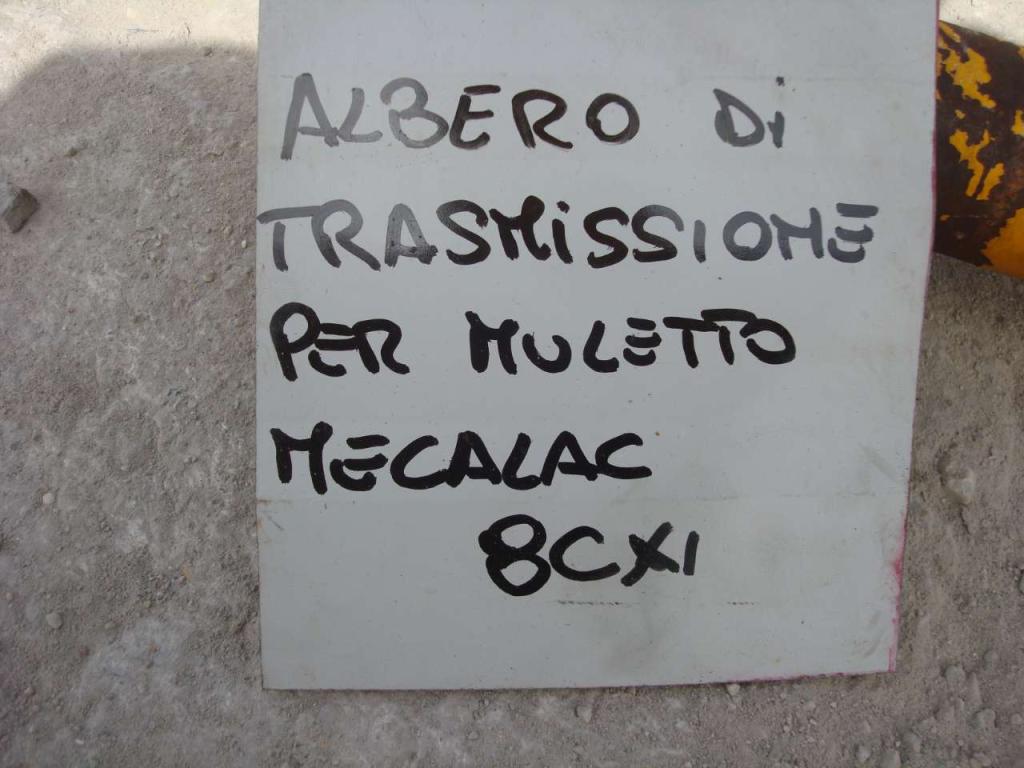 Propeller shaft for per Muletto Mecalac 8CXI Photo 2