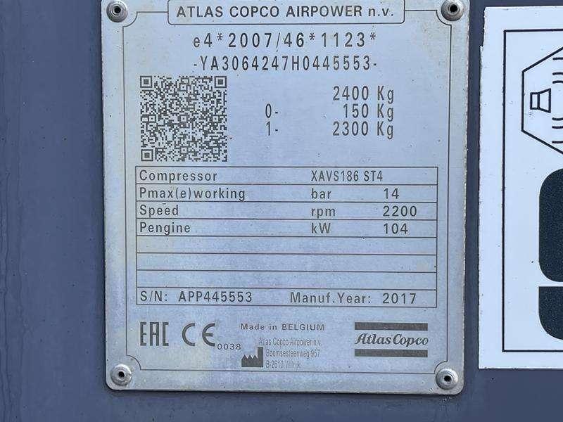 Atlas Copco XAVS 186 ST IV - N Photo 8