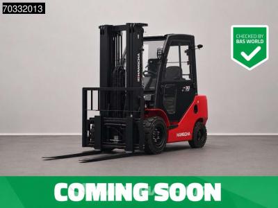 Hangcha CPCD30 FACTORY WARRANTY – KUBOTA ENGINE - CE sold by BAS World B.V.