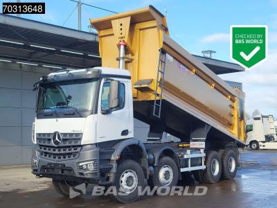 Mercedes-Benz Arocs 4851 8X4 NEW!! 26m3 Tipper Full Steel Big-Axle Euro 6 sold by BAS World B.V.