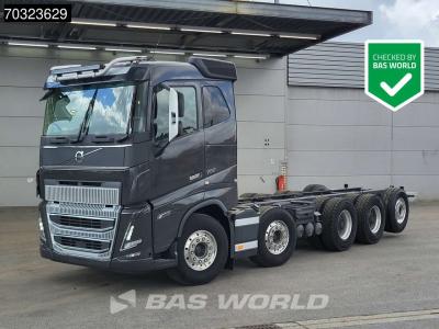 Volvo FH16 750 10X4 Full Air suspension 10x4 chassis Lift+steering Axle VEB+ Euro 6 sold by BAS World B.V.