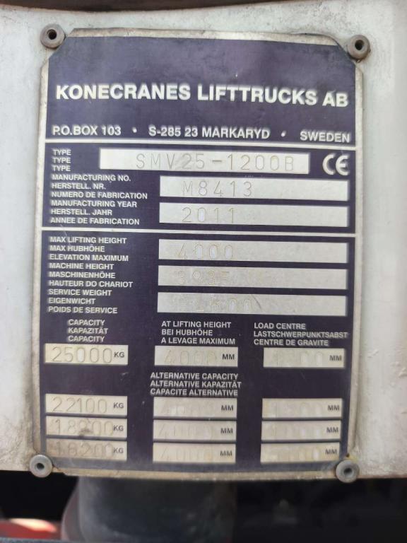 Konecranes SMV25-1200B Photo 5
