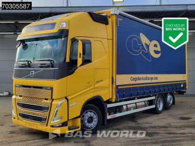 Volvo FH 460 6X2 Curtainsider  LNG Engine Sliding roof Lift Axle I-Park cool VEB+ sold by BAS World B.V.