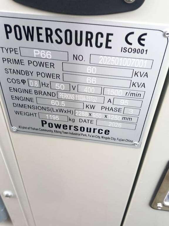 Perkins 1103A-33TG2 - 66 kVA Generator - DPX-19804 Photo 6