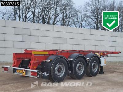 Van Hool Container chassis semi-trailer sold by BAS World B.V.