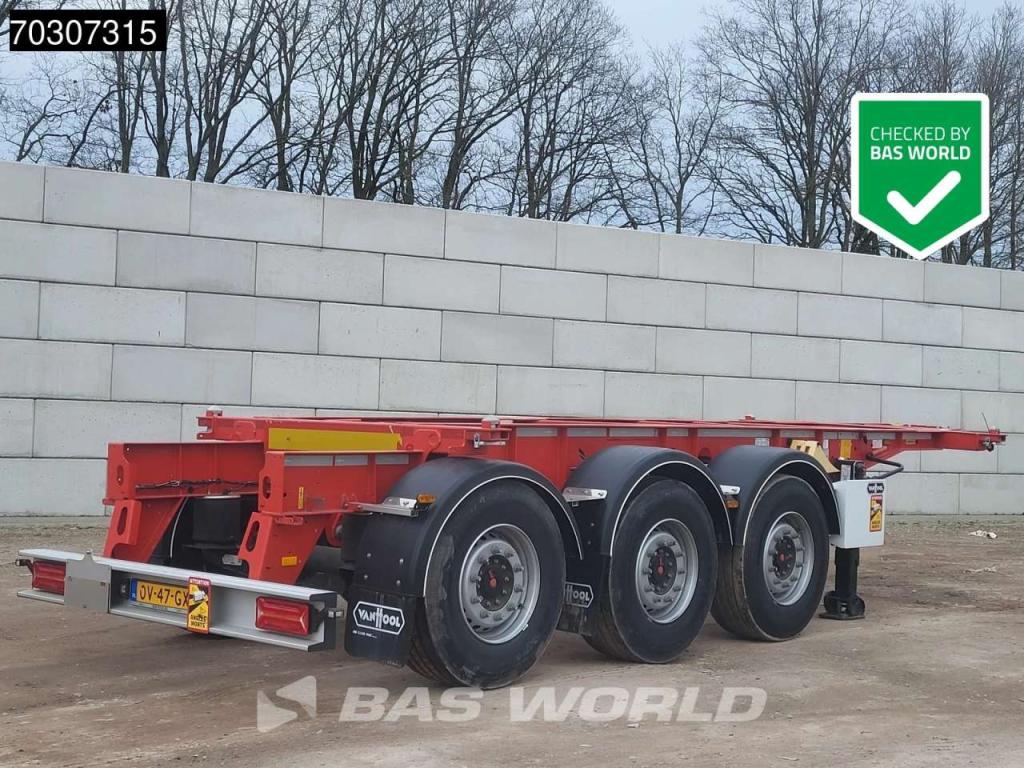 Van Hool Container chassis semi-trailer Photo 1