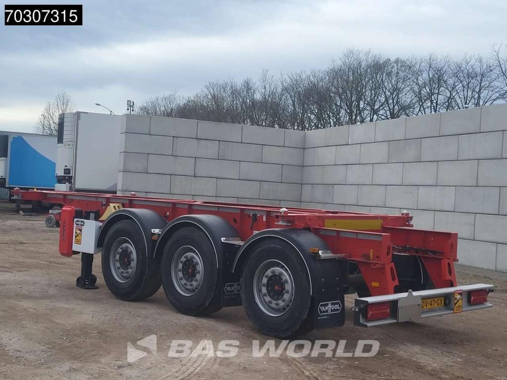 Van Hool Container chassis semi-trailer Photo 3
