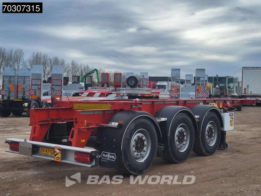 Van Hool Container chassis semi-trailer Photo 6