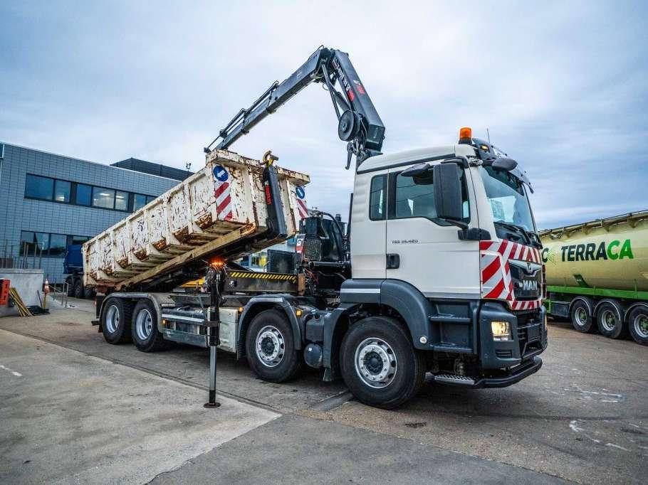 Man TGS 35.420 BL + HIAB X-HIDUO 188/3x Photo 2