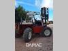 Manitou Diesel forklift truck Photo 5 thumbnail