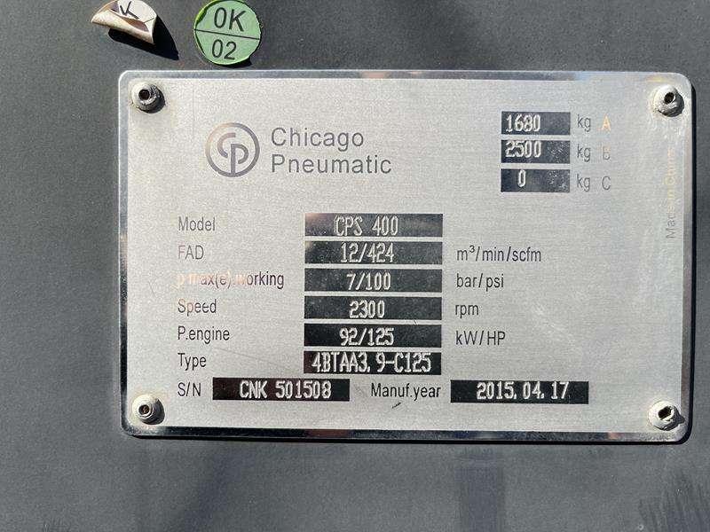 Chicago Pneumatic CPS 400 Photo 2