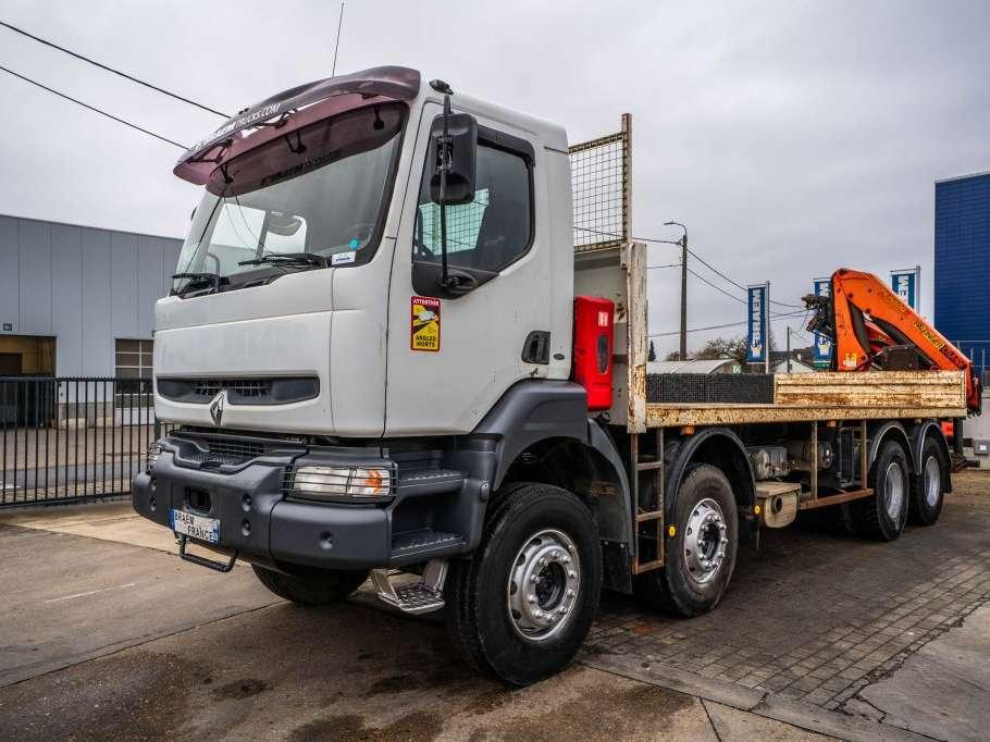 Renault KERAX 370 + PALFINGER 15T/M+2EXT. Photo 9