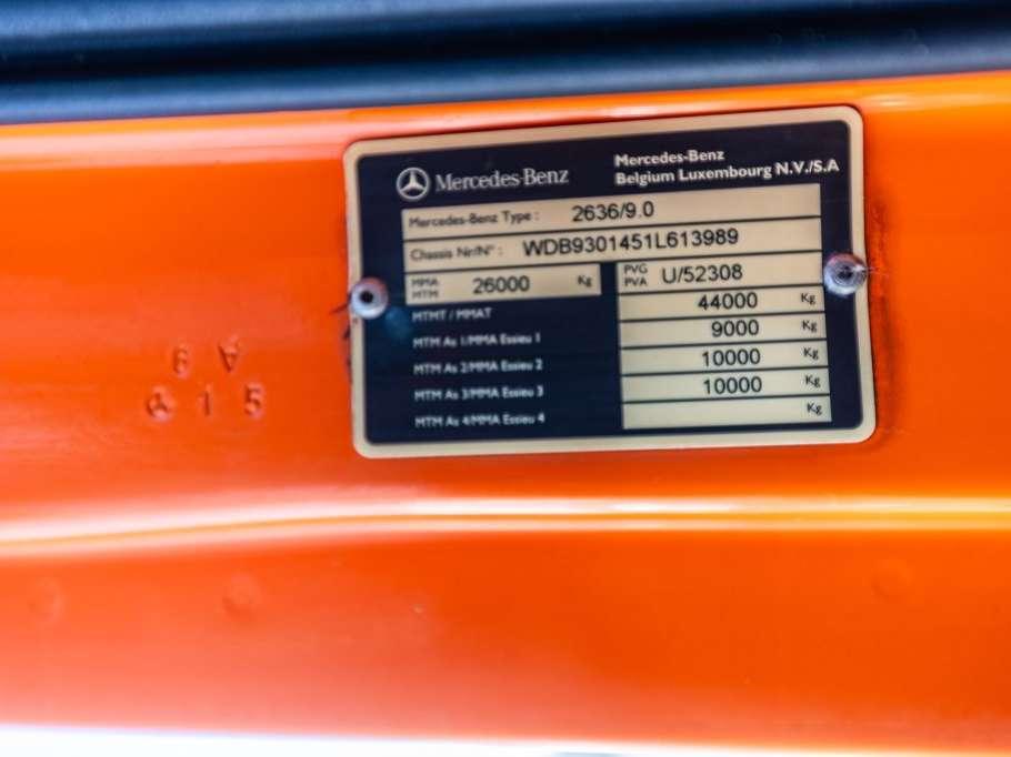 Mercedes-Benz ACTROS 2636 K-MP3 + EFFER 305/8S Photo 16