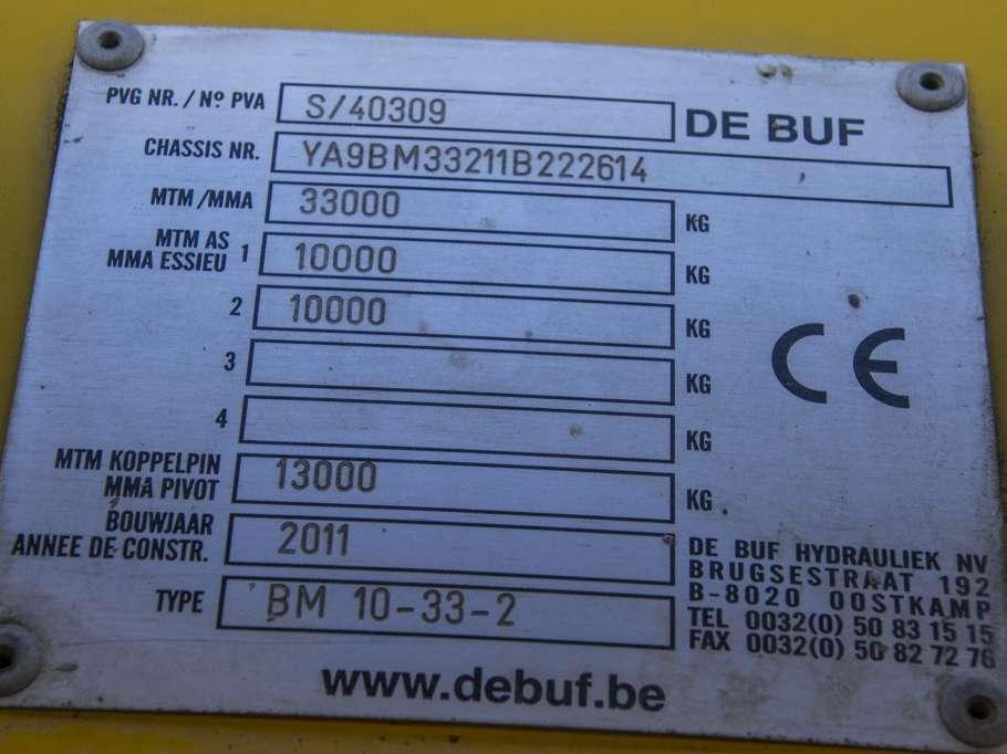 De Buf MIXER/MALAXEUR/MISCHER-10M3 (gestuurd/gelenkt/dir./steering) Photo 7
