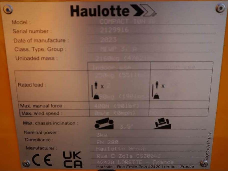 Haulotte COMPACT 10N Photo 13