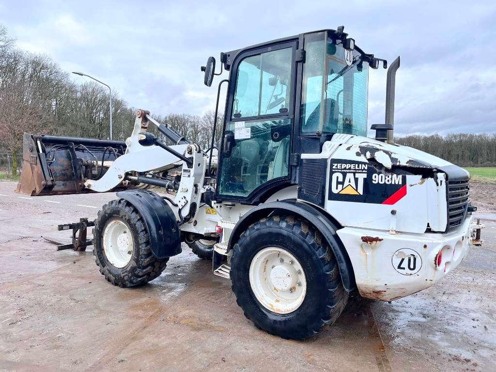 Caterpillar 908M FORKS+BUCKET / Low Hours / CE Photo 3