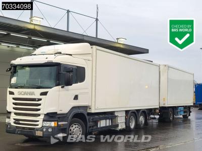 Scania R410 6X2 Combi Frigoblock RE11-2 FRC 2000kg Tailgate Lift Axle Full Air Retarder sold by BAS World B.V.
