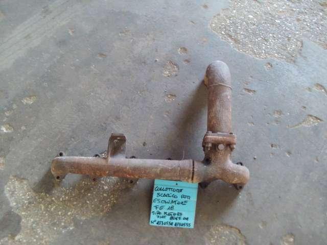 Exhaust manifold for Fiat Allis FE 18 - MOTORE FIAT 8065.04 - N. 4730554 - 4730555 Photo 3