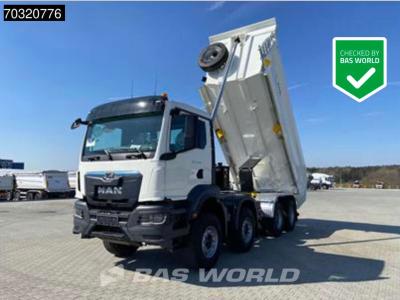 Man TGS 41.400 TGS 8X4 NEW! 21m3 tipper Steelsuspension Big-Axle Manual EURO 2 sold by BAS World B.V.
