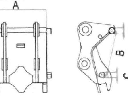 Verachtert CW55S for 25-45 ton excavators Quick hitch Photo 6
