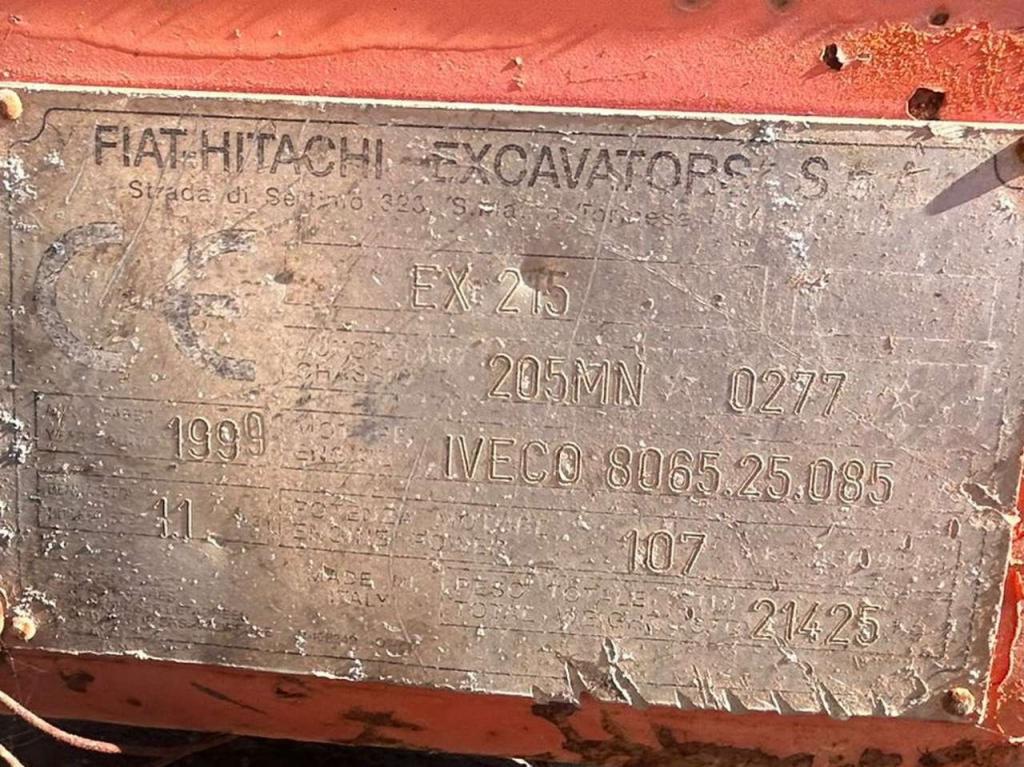 Fiat Hitachi EX215 Photo 2