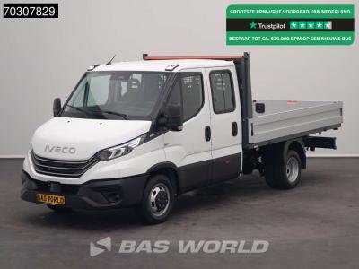 Iveco Daily 35C21 3.0L Open Laadbak Dubbel Cabine 210PK Dubbellucht t ACC LED Airco Camera CarPlay 3,5t T sold by BAS World B.V.