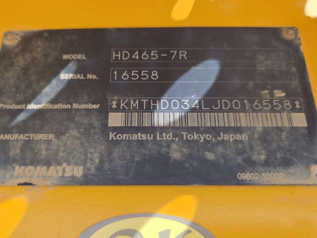 Komatsu HD465-7R Photo 16