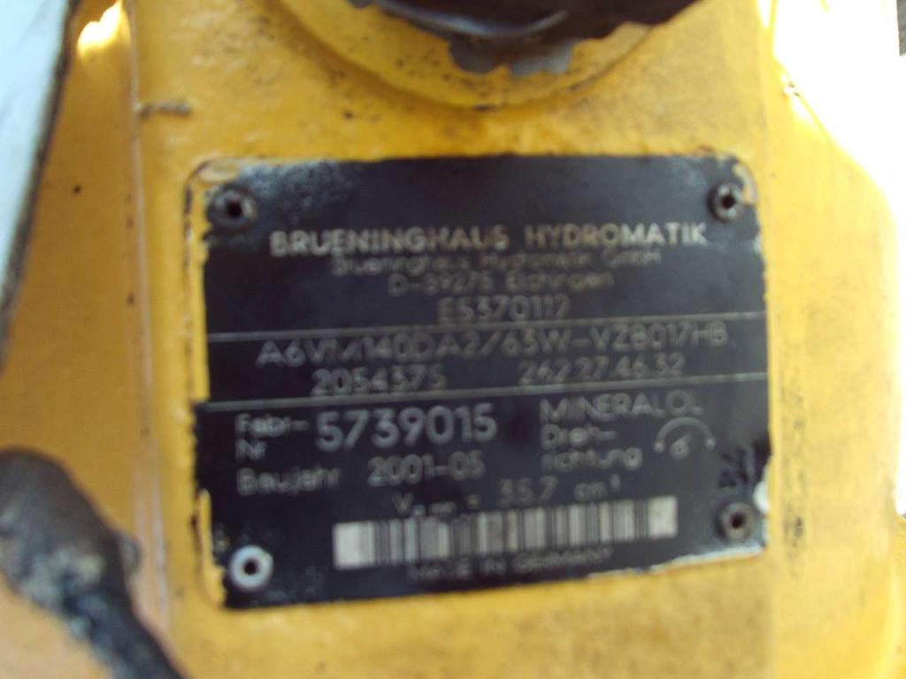 Transmission motor for Mecalac 12MXT  -  COMPLETO DI RIDUTTORE Photo 5