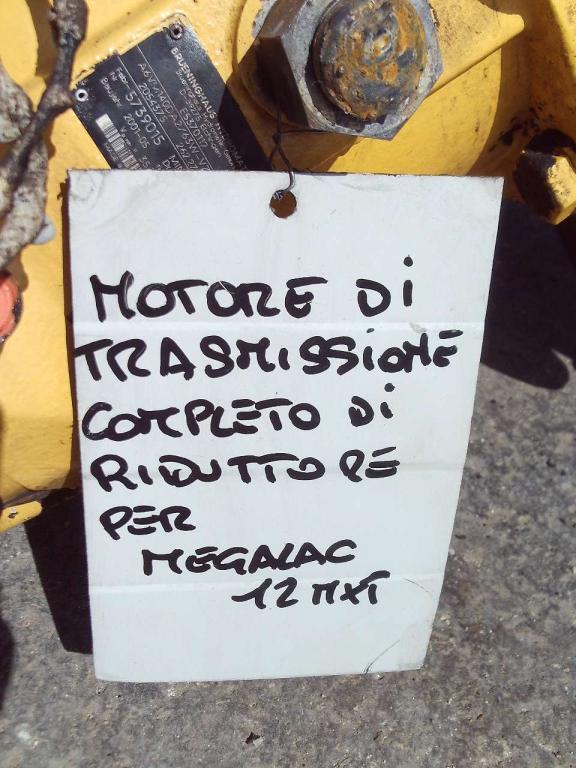 Transmission motor for Mecalac 12MXT  -  COMPLETO DI RIDUTTORE Photo 6