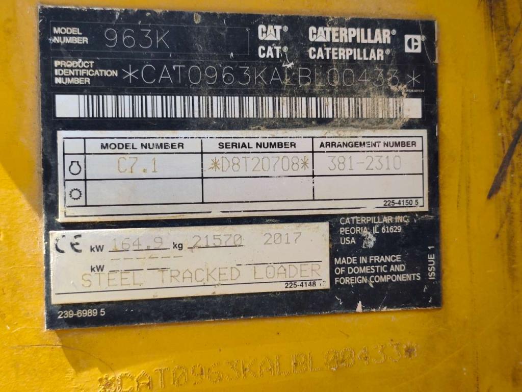 Caterpillar 963K Photo 11