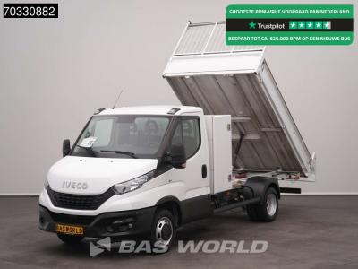 Iveco Daily 35C16 3.0L Kipper met Kist Dubbellucht 3,5t Trekhaak Airco Cruise Euro6 Tipper Benne Kieper A sold by BAS World B.V.