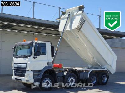 Daf CF 460 8X4 19m3 Tipper Steel suspension Big-Axle Automatic Euro 6 sold by BAS World B.V.