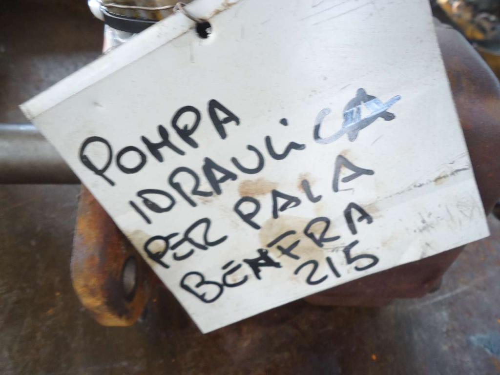 Hydraulic pump for Benfra 215 Photo 4