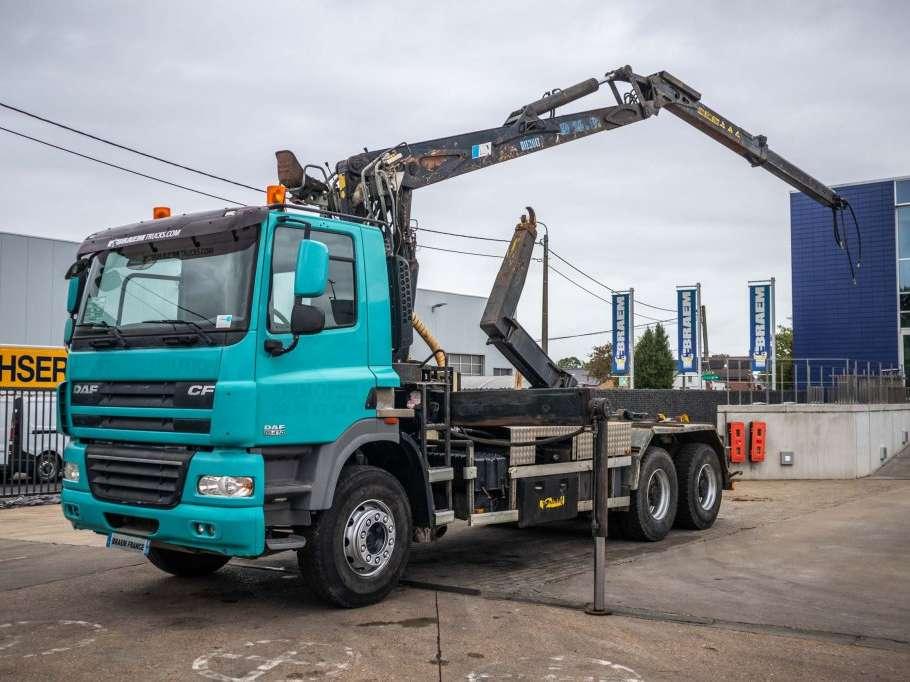 Daf CF 85.410+DIEBOLT 16Ton/m Photo 1