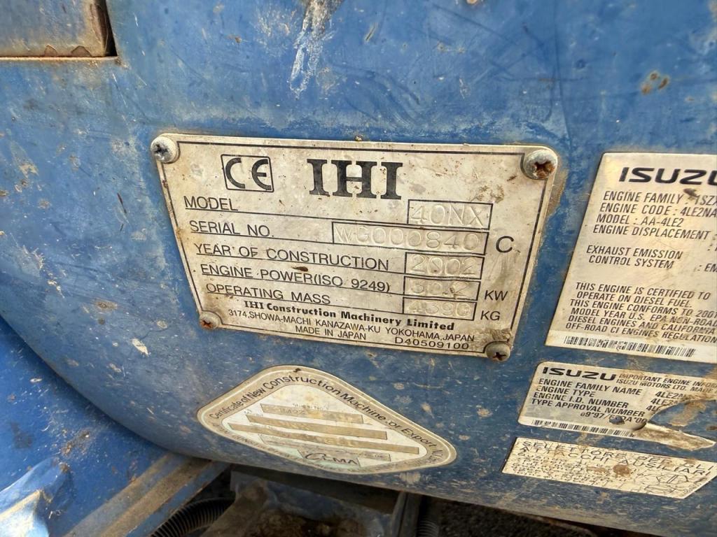 IHI 40 NX Photo 4