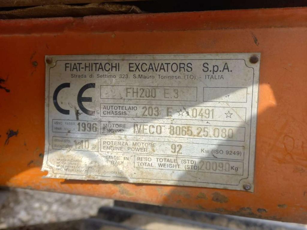 Fiat Hitachi FH200-3 Photo 5